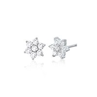 Orecchini Mabina Donna Orecchini In Argento E Zirconi in Argento Zirconia 563050 - 563050